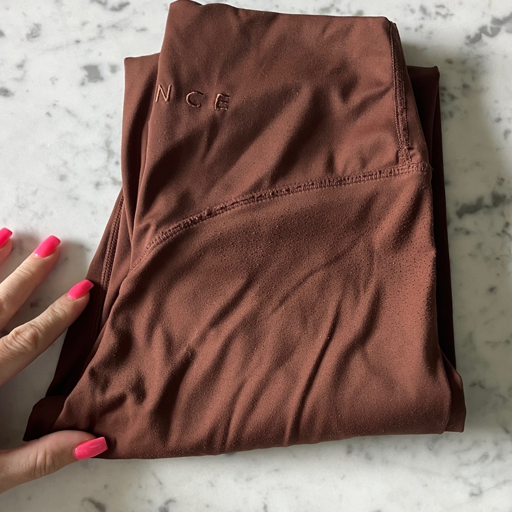Balance Athletica Brown High-Waist Leggings